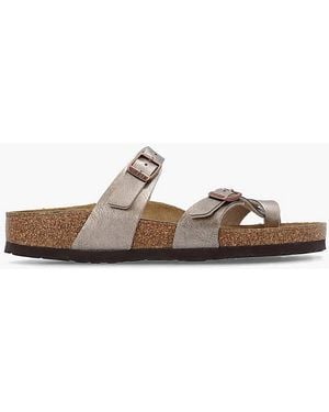 Birkenstock Mayari Birko-Flor Sandals - Brown