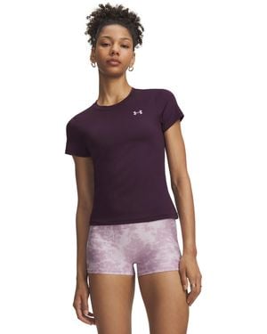 Under Armour Tech Mesh Short Sleeve - Purple