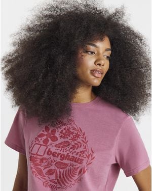 Berghaus Foliage Essential T-Shirt - Pink