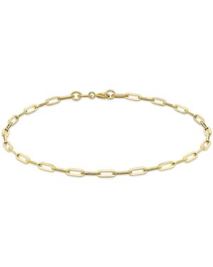iJewel 9Ct Paper Chain Bracelet - White