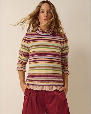 Monsoon Serenity Stripe Jumper - Brown