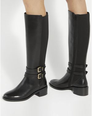 Dune Knee-High Boots Standard Fit - Black
