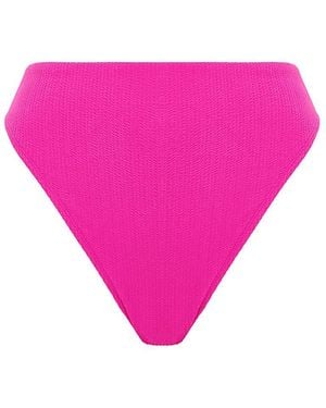 Simply Be Mix And Match High Leg Bikini Bottoms - Pink