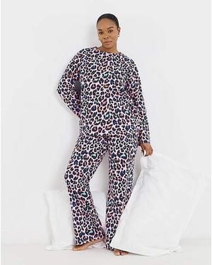 Pretty Secrets Value Long Sleeve Pj Set - Blue