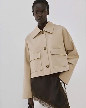 Mango Jacket Brava - Natural