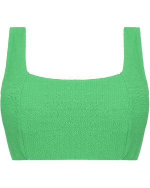 Simply Be Mix And Match Crinkle Bikini Top - Green