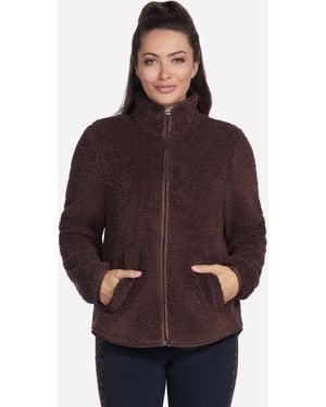 Skechers Sherpa Jacket - Red