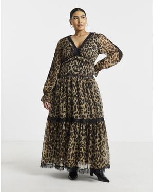 Simply Be Maxi Dress - Multicolour
