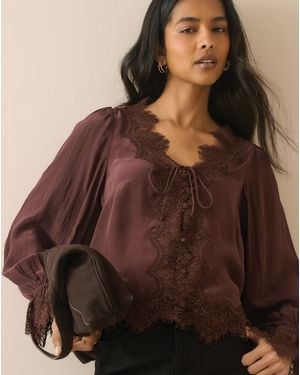 Nobody's Child Wilde Blouse - Brown