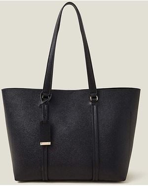 Accessorize Classic Large Tote Bag - Black