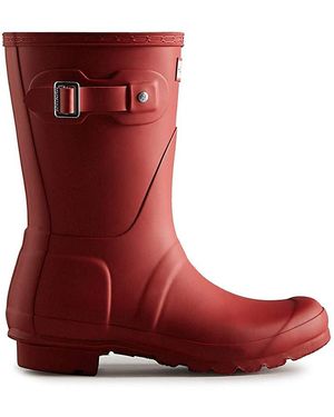 HUNTER Original Short Wellington - Red