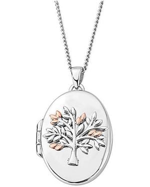 Clogau Tree Of Life Locket - White