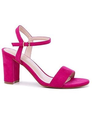 Paradox London Harmonia Heeled Sandals - Pink