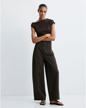 Mango Incense Trouser - Grey