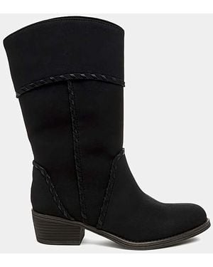 Rocket Dog Rowdy Western Boots - Black