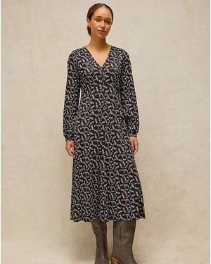 White Stuff Megan Jersey Dress - Brown