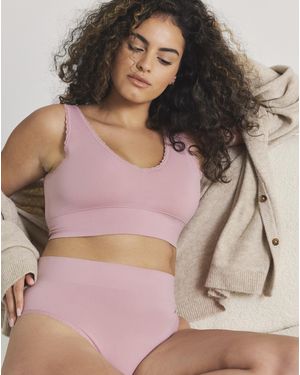 Pretty Secrets Comfort Brief Knickers - Pink