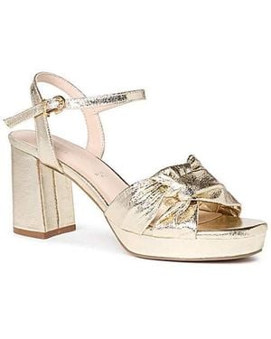 Paradox London Nola Wide Fit Heels - Metallic