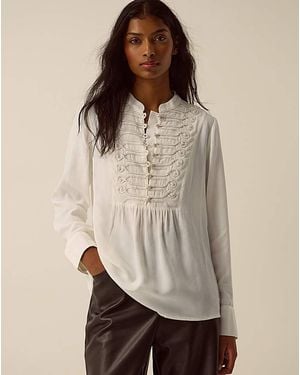 Monsoon Pippa Military Top - Brown