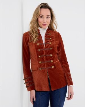 Joe Browns Amber Military Jacket - Red