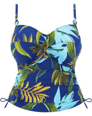 Fantasie Pichola Twist Tankini Top - Blue