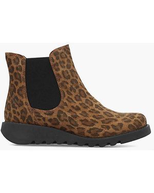 Fly London Salv Chelsea Boots - Brown