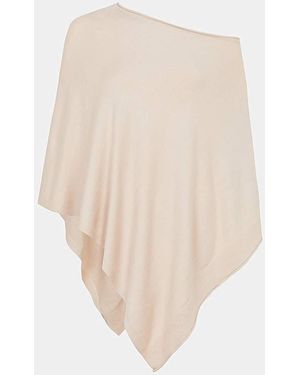 Accessorize Knit Poncho - Natural