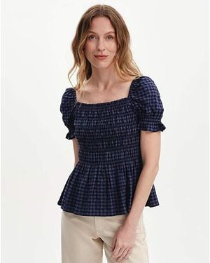Finery London Cynthia Top - Blue