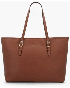 Fiorelli Etta Buckle Tote Bag - Brown
