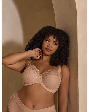SCULPTRESSE Amara Full Cup Bra - Brown