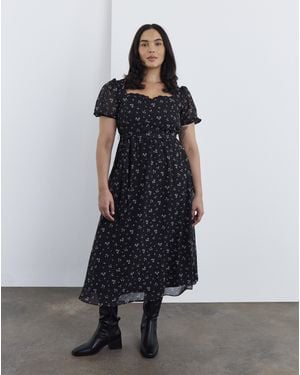 Simply Be Tea Dress - Blue