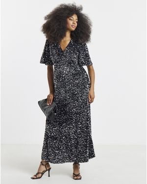 Twisted Wunder Velvet Maxi - Multicolour