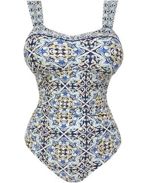 Joanna Hope Non Wired Swimsuit - Blue