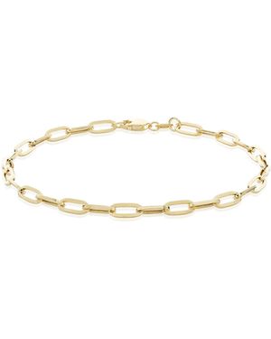iJewel 9Ct Paper Chain Bracelet - White