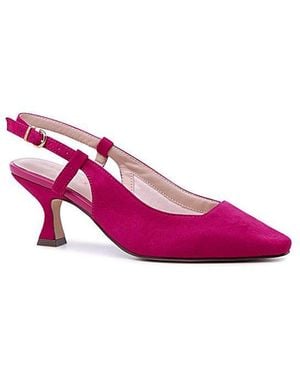 Paradox London Wide Fit Court Shoes - Pink