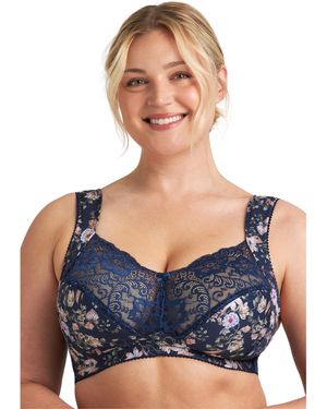 Miss Mary Of Sweden Miss Mary Fauna Bra - Blue