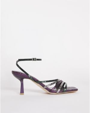 JD Williams Strappy Crossover Sandal Eee Fit - White
