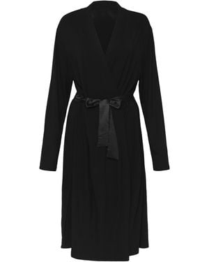Figleaves Camelia Soft Touch Short Robe - Black