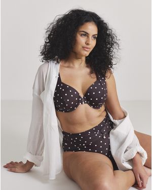 MAGISCULPT Underwired Spot Print Bikini Top - Multicolour