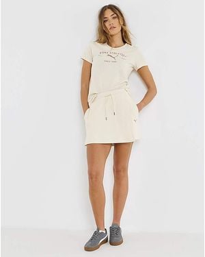 PUMA Class High Waist Skort - Natural