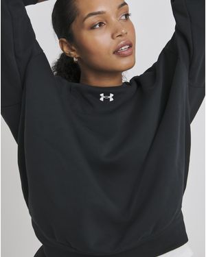 Under Armour Rival Oversized Crew - Black