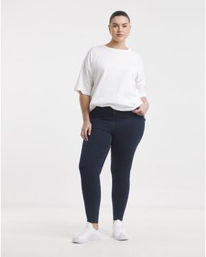 Simply Be Skinny Highwaist Super Stretch - Blue