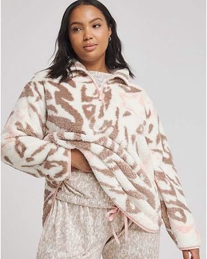 Pretty Secrets Super Soft Snuggle Top - Brown