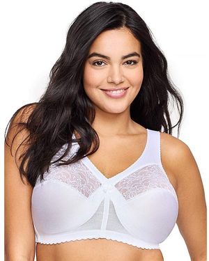 Glamorise 1000 Magic Lift Bra - White
