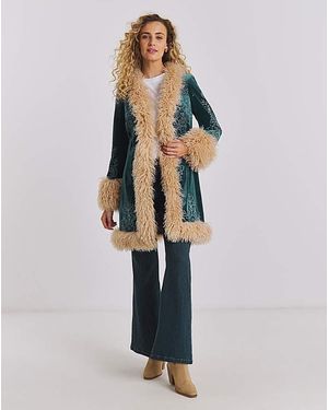 Joe Browns Boho Girl Boutique Coat - Blue