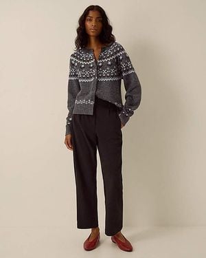 Monsoon Tara Barrel Leg Trousers - Black