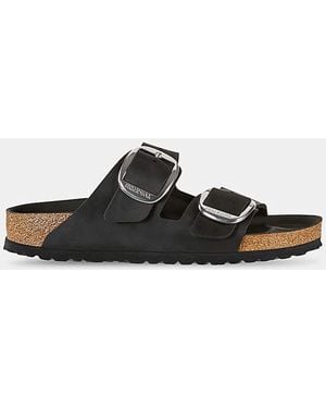 Birkenstock Arizona Lea Buckle Sandals - Black
