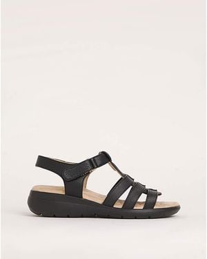 Cushion Walk Fisherman Sandal Eeeee Fit - Natural