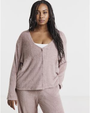 Simply Be Fluffy Cardigan - Multicolour