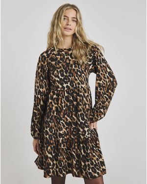 Simply Be Supersoft Smock Dress - Multicolour